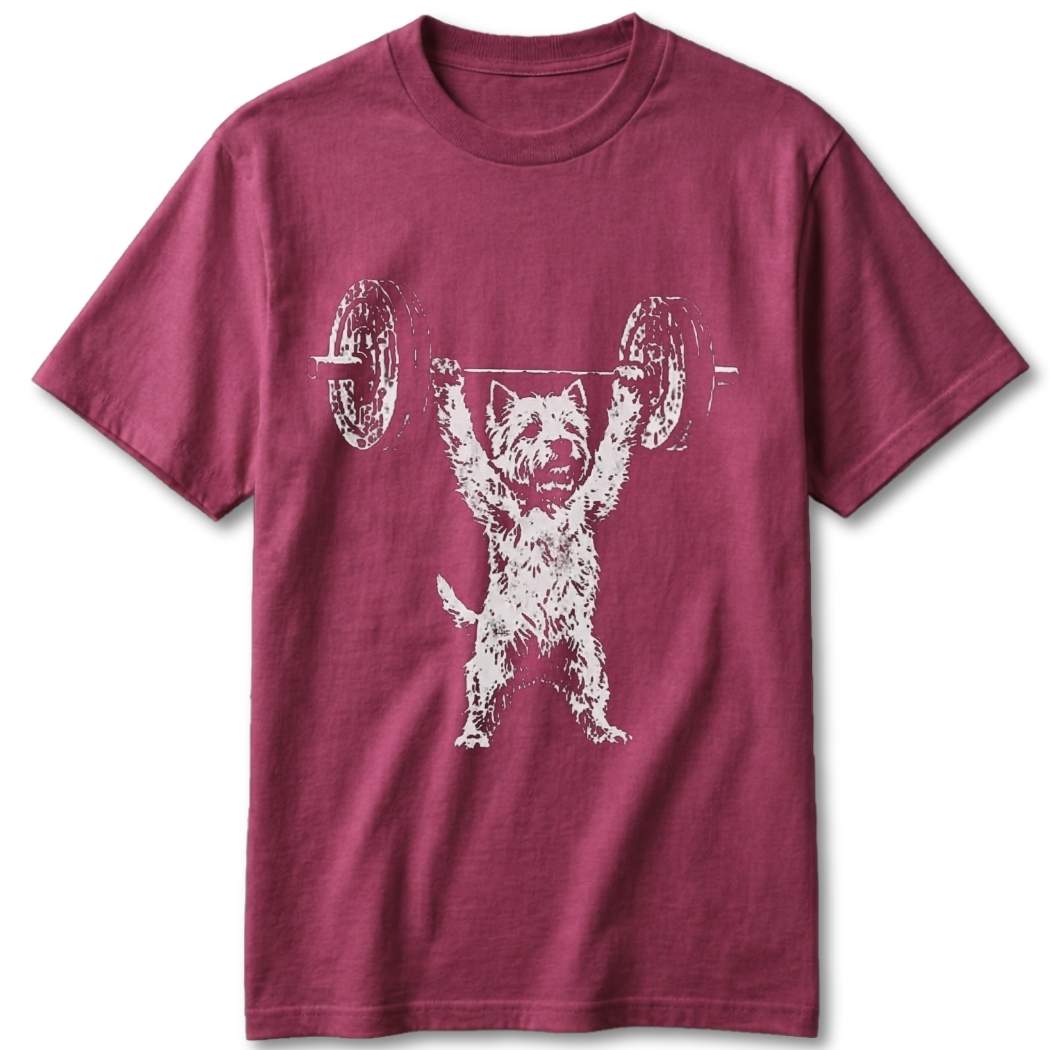 Westie Powerlifting T-Shirt