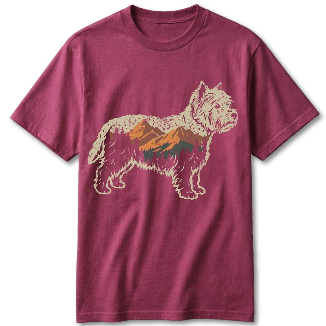 Nature Loving Westie T-Shirt