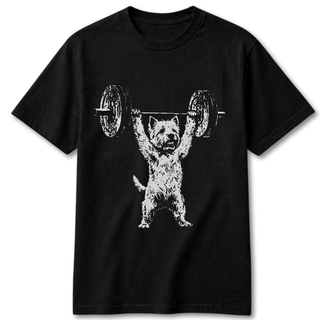 Westie Powerlifting T-Shirt