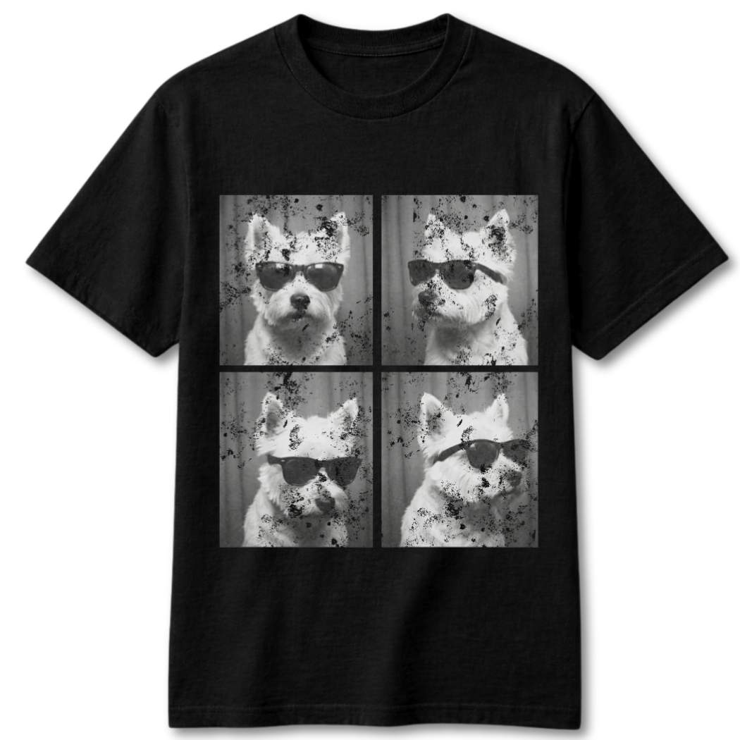 Westie Photo Booth T-Shirt