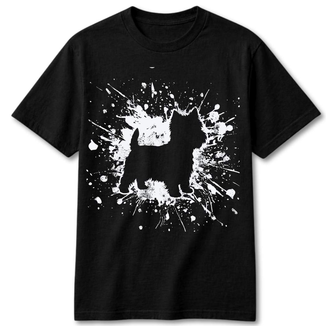 Ink Splash Westie T-Shirt