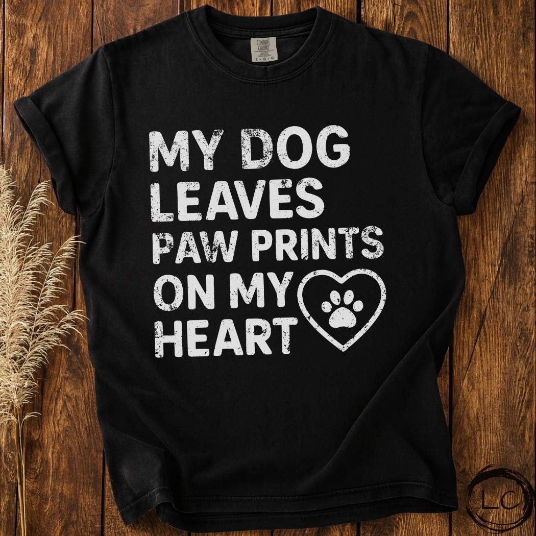 Pawprints on my Heart T-Shirt