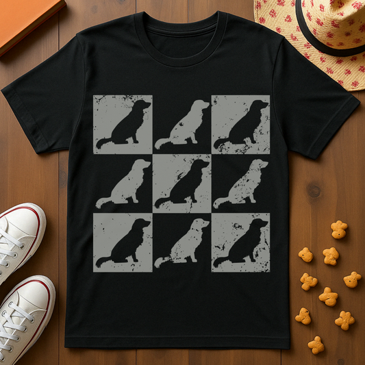 Golden Retriever Print T-Shirt