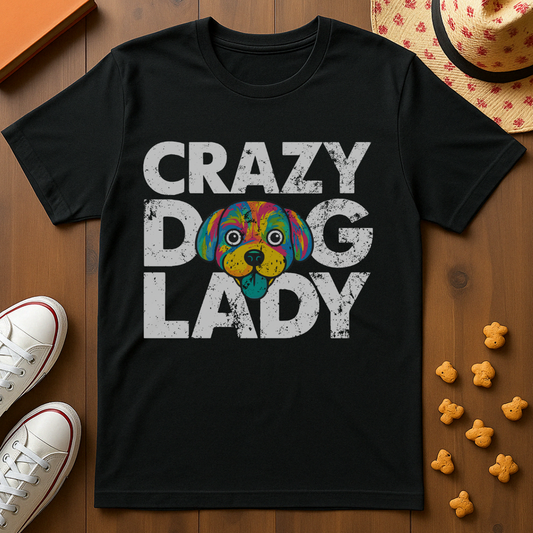 Crazy Dog Lady T-Shirt