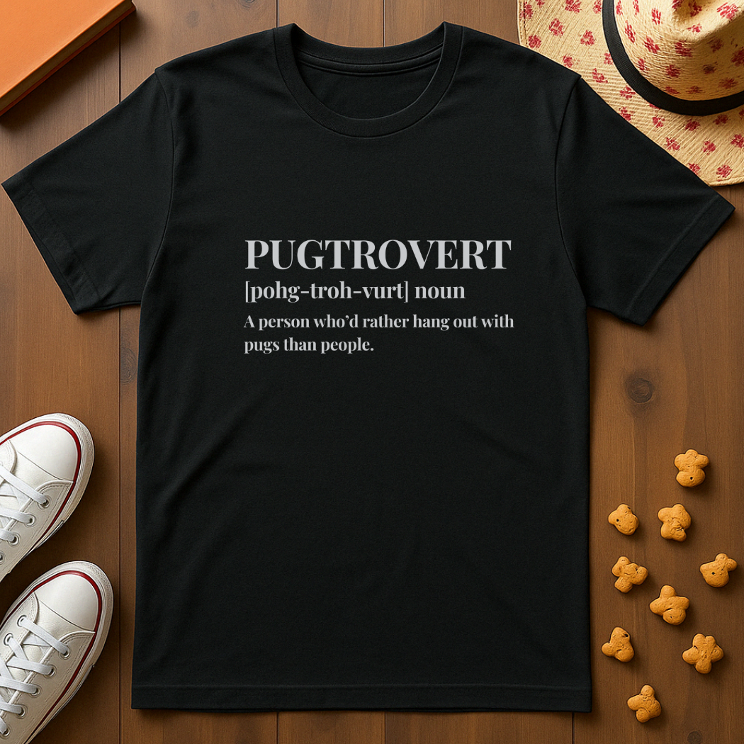 Pugtrovert T-Shirt
