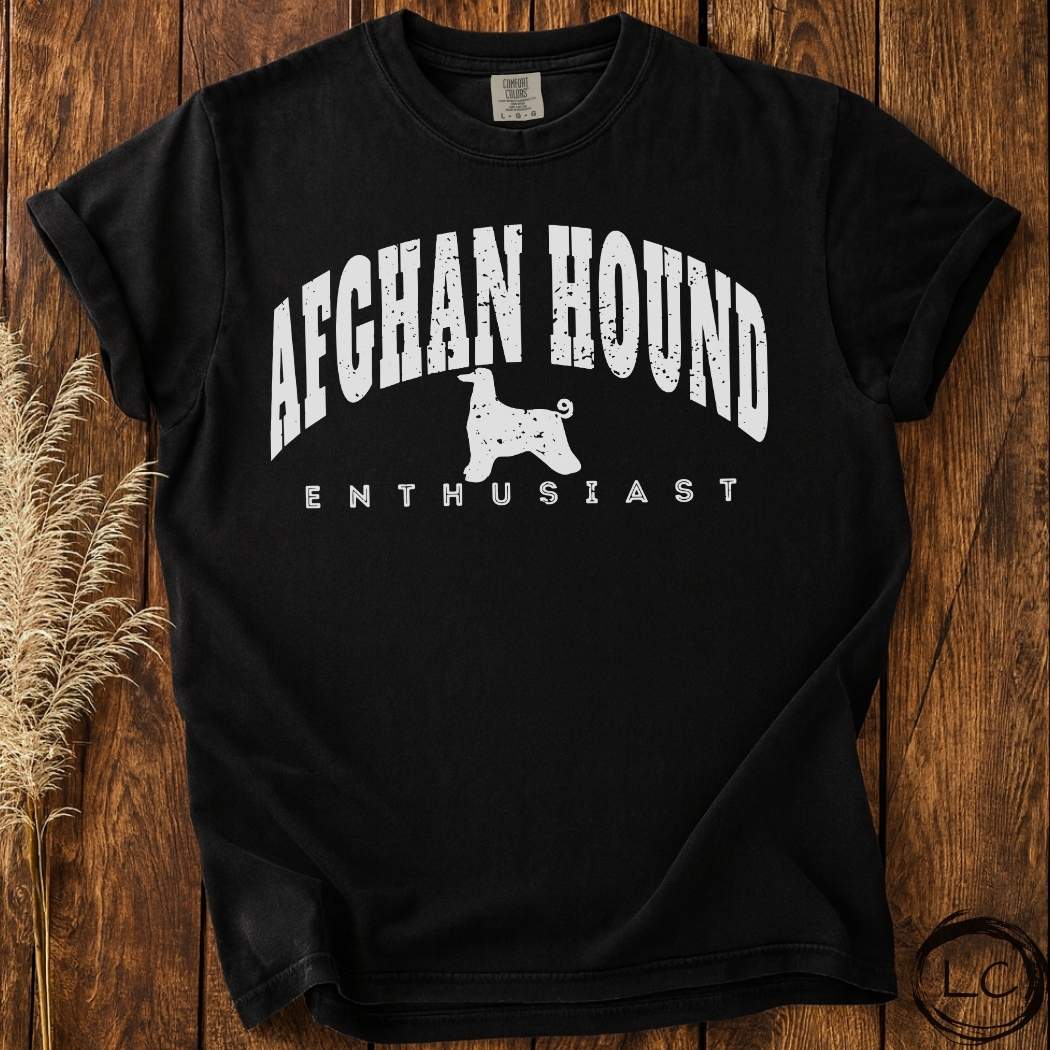 Afghan Hound Enthusiast T-Shirt