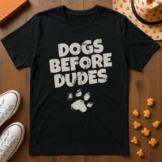 Dogs Before Dudes T-Shirt
