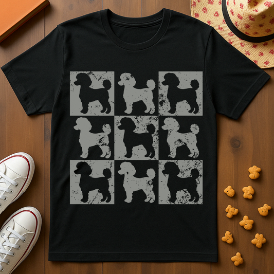 Poodle Print T-Shirt