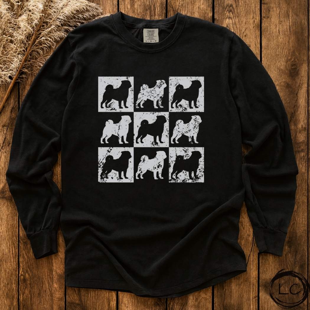 Pug Long Sleeve T-Shirt