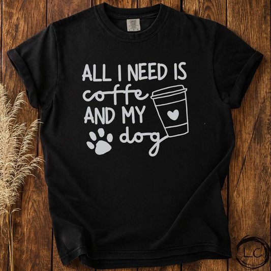 Coffee and Dog T-Shirt