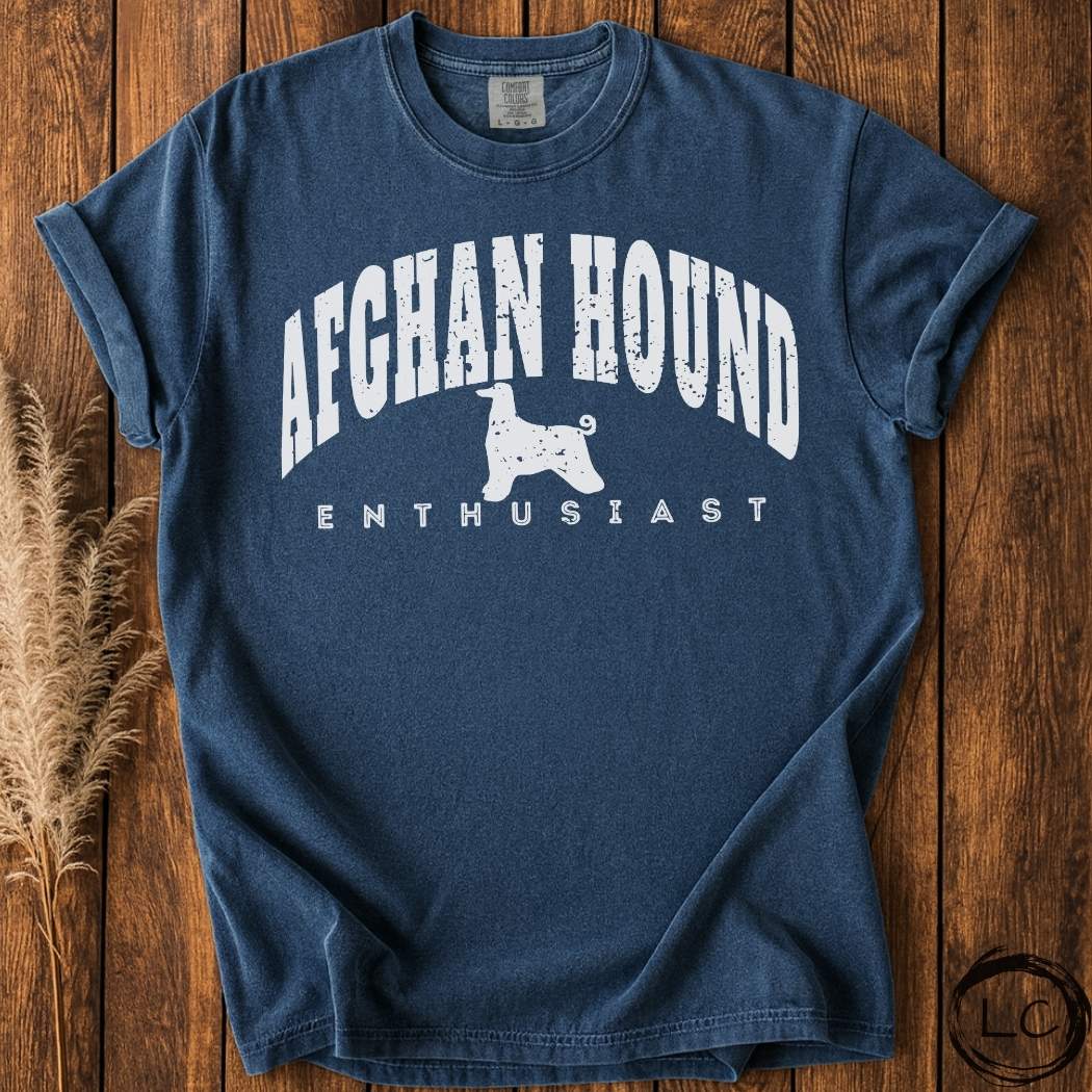 Afghan Hound Enthusiast T-Shirt