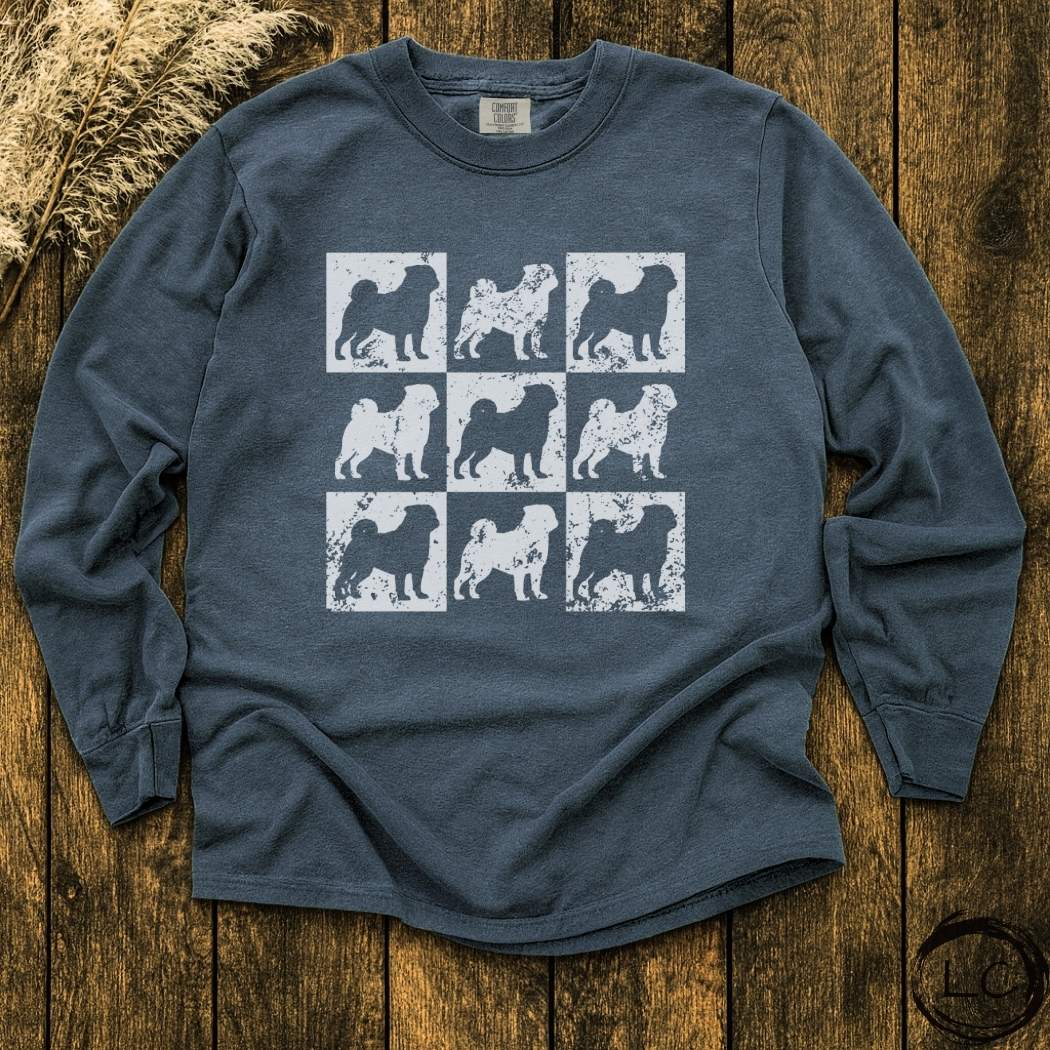 Pug Long Sleeve T-Shirt