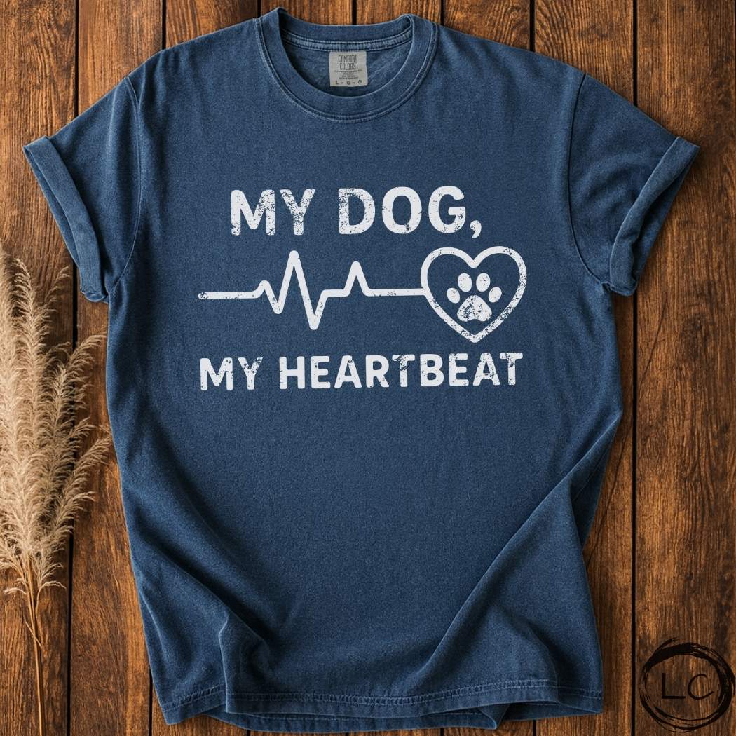 My Dog, My Heartbeat T-Shirt