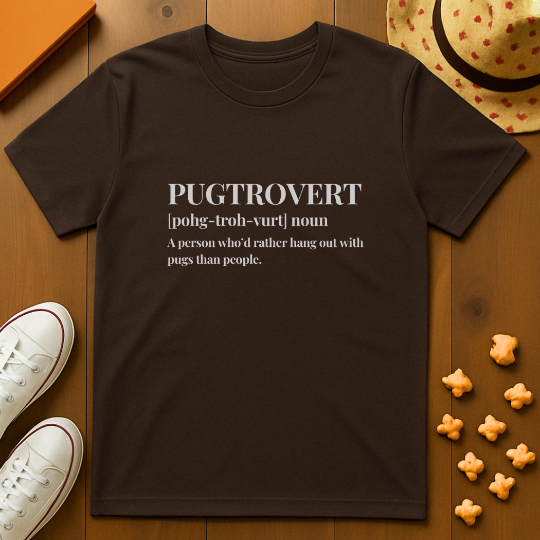 Pugtrovert T-Shirt