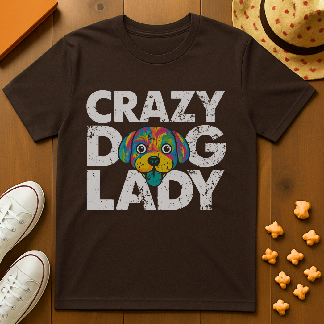 Crazy Dog Lady T-Shirt