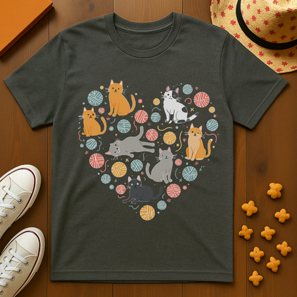 Cat Heart T-Shirt
