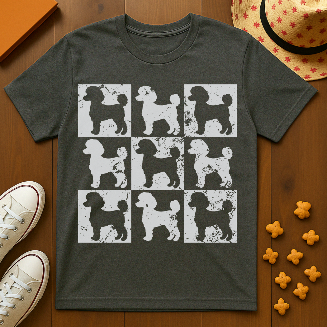 Poodle Print T-Shirt
