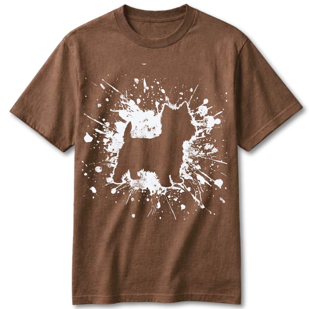 Ink Splash Westie T-Shirt