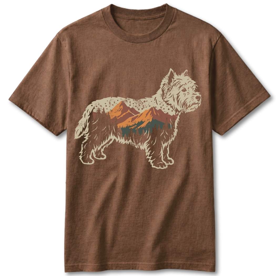 Nature Loving Westie T-Shirt