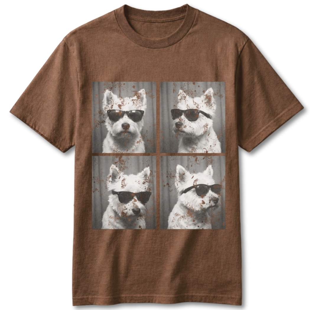Westie Photo Booth T-Shirt