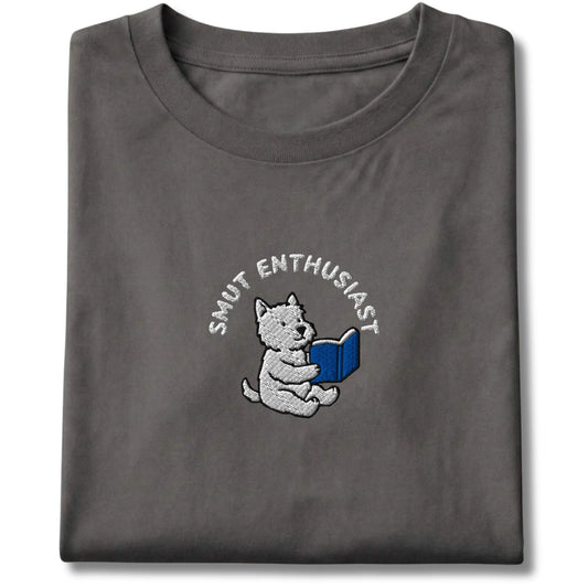 Embroidered Westie Smut Enthusiast Tee
