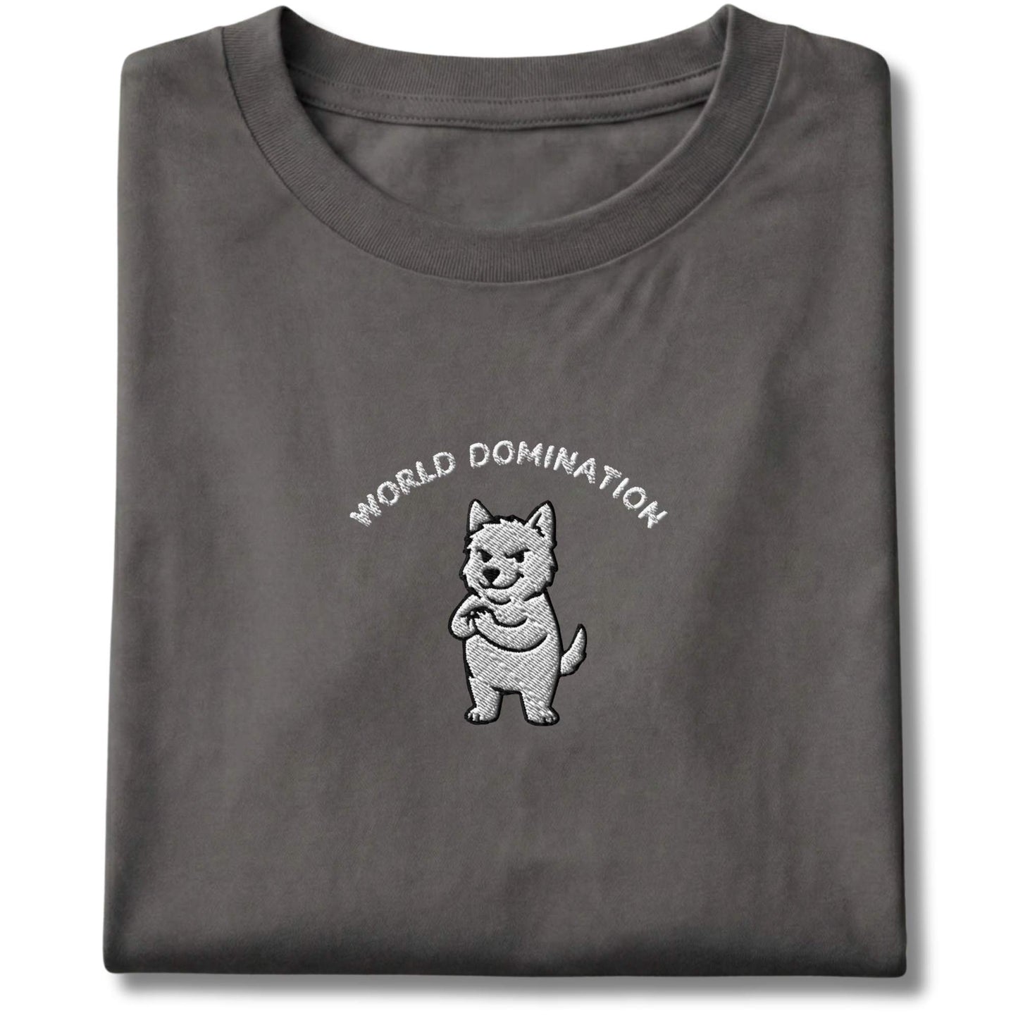 Embroidered Westie Excellent Tee