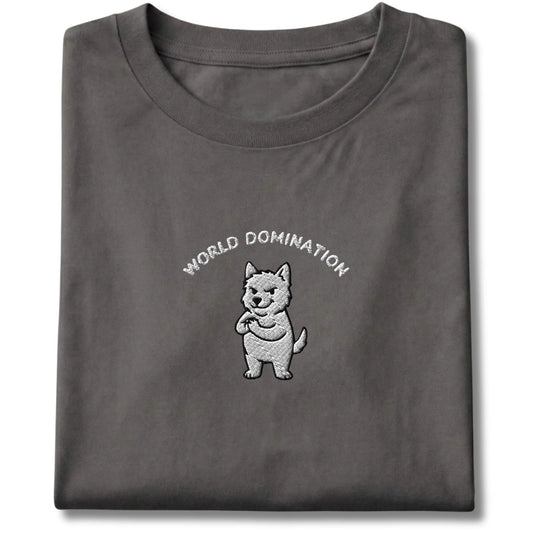 Embroidered Westie Excellent Tee