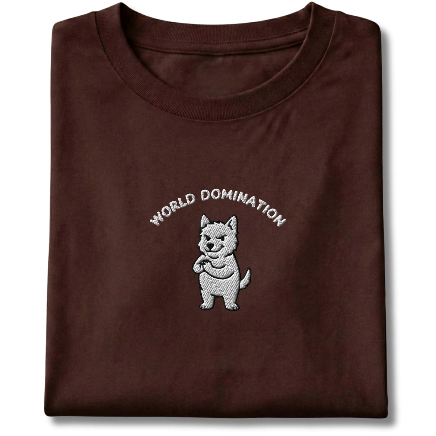 Embroidered Westie Excellent Tee