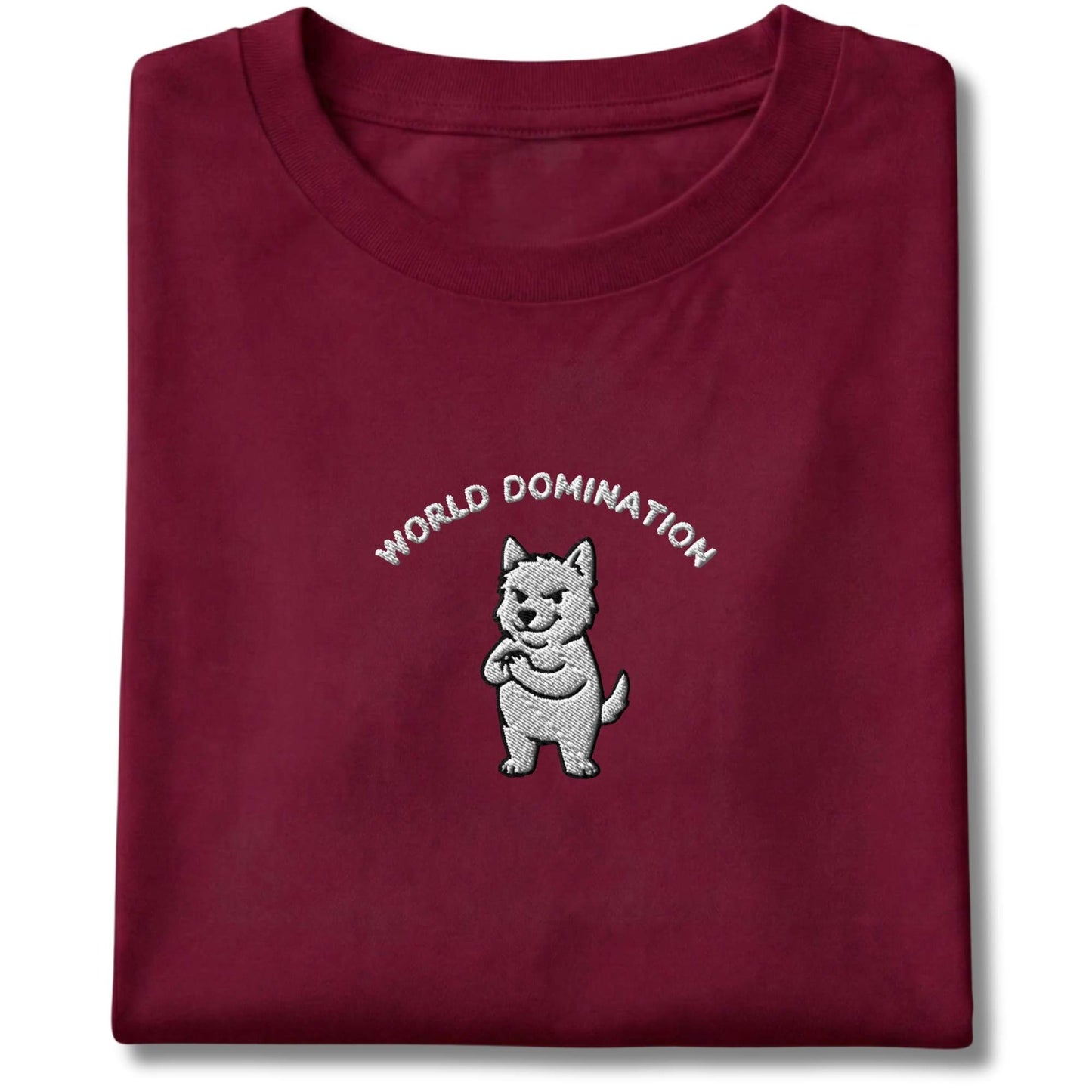 Embroidered Westie Excellent Tee
