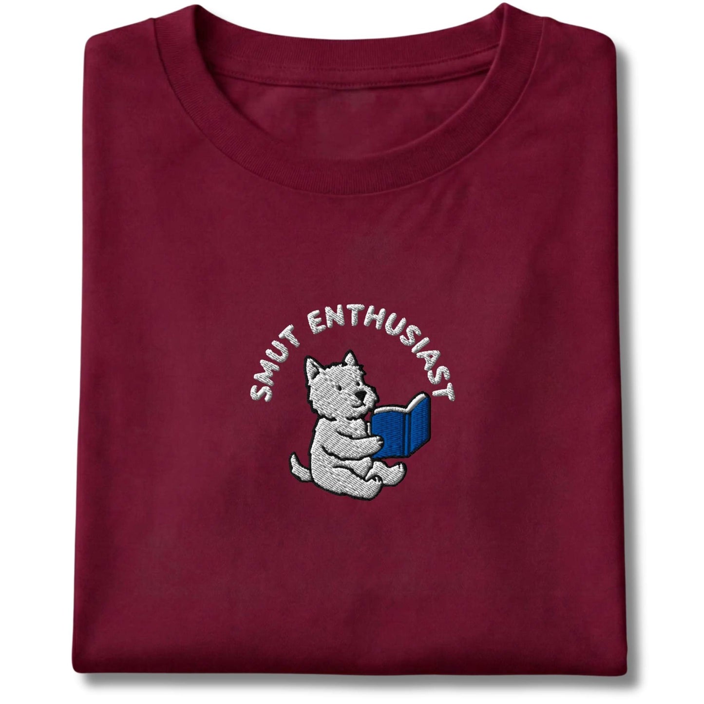 Embroidered Westie Smut Enthusiast Tee