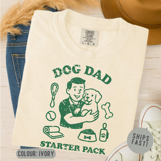 Dog Dad Starter Pack T-Shirt