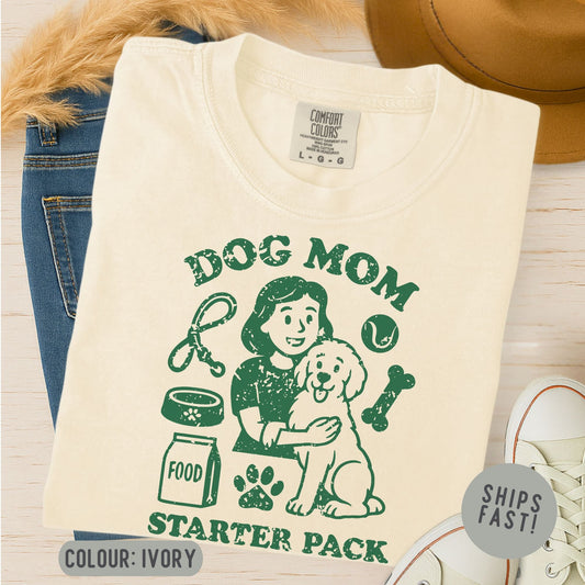 Dog Mom Starter Pack T-Shirt