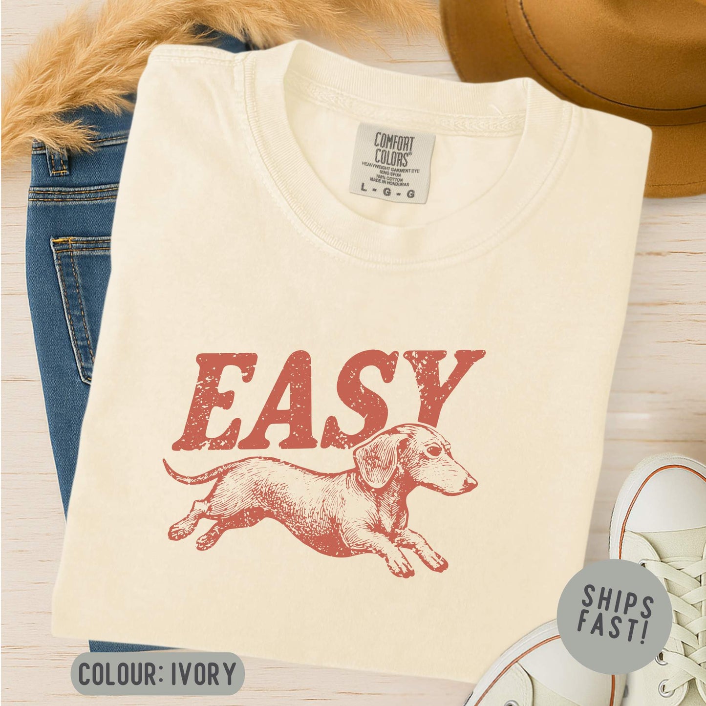 Easy Dachshund T-Shirt