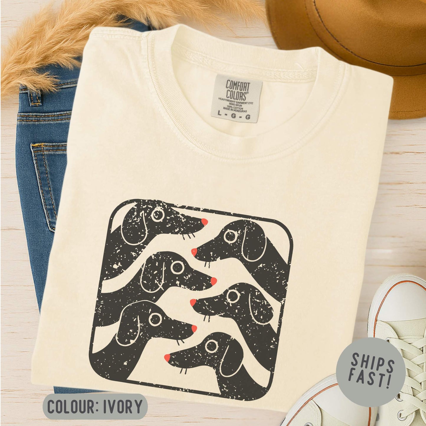 Goofy Dachshund T-Shirt