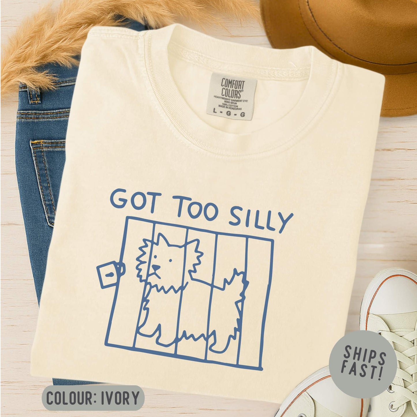 Westie Got Too Silly T-Shirt
