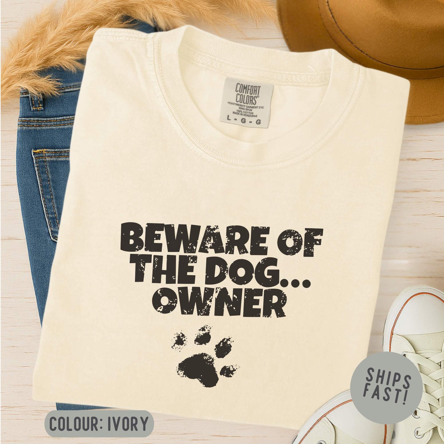 Beware  Of The Dog Owner T-Shirt