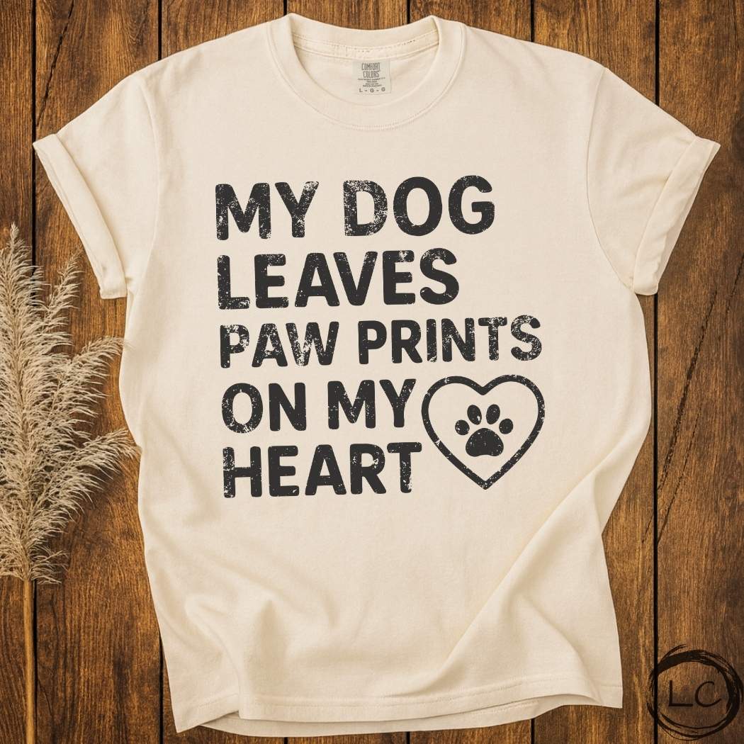 Pawprints on my Heart T-Shirt