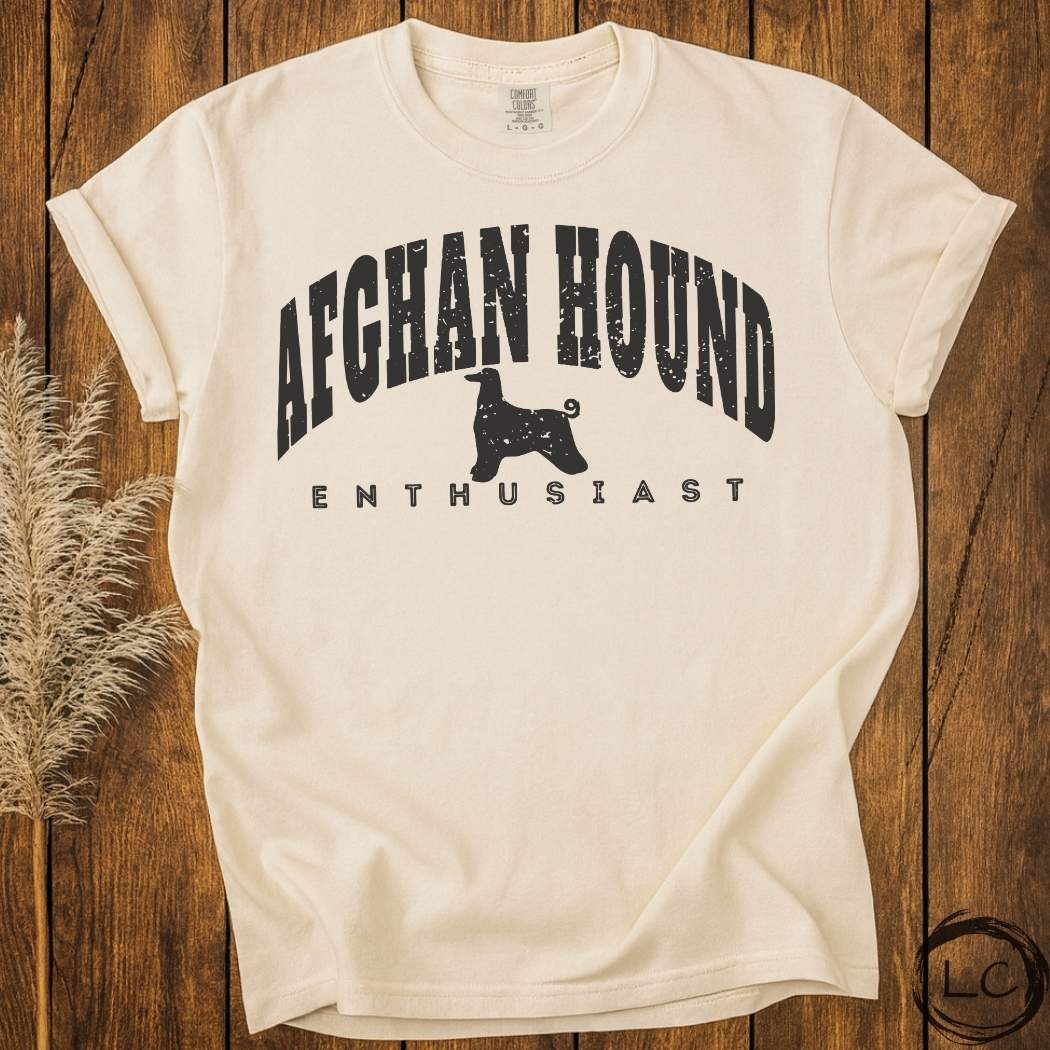 Afghan Hound Enthusiast T-Shirt