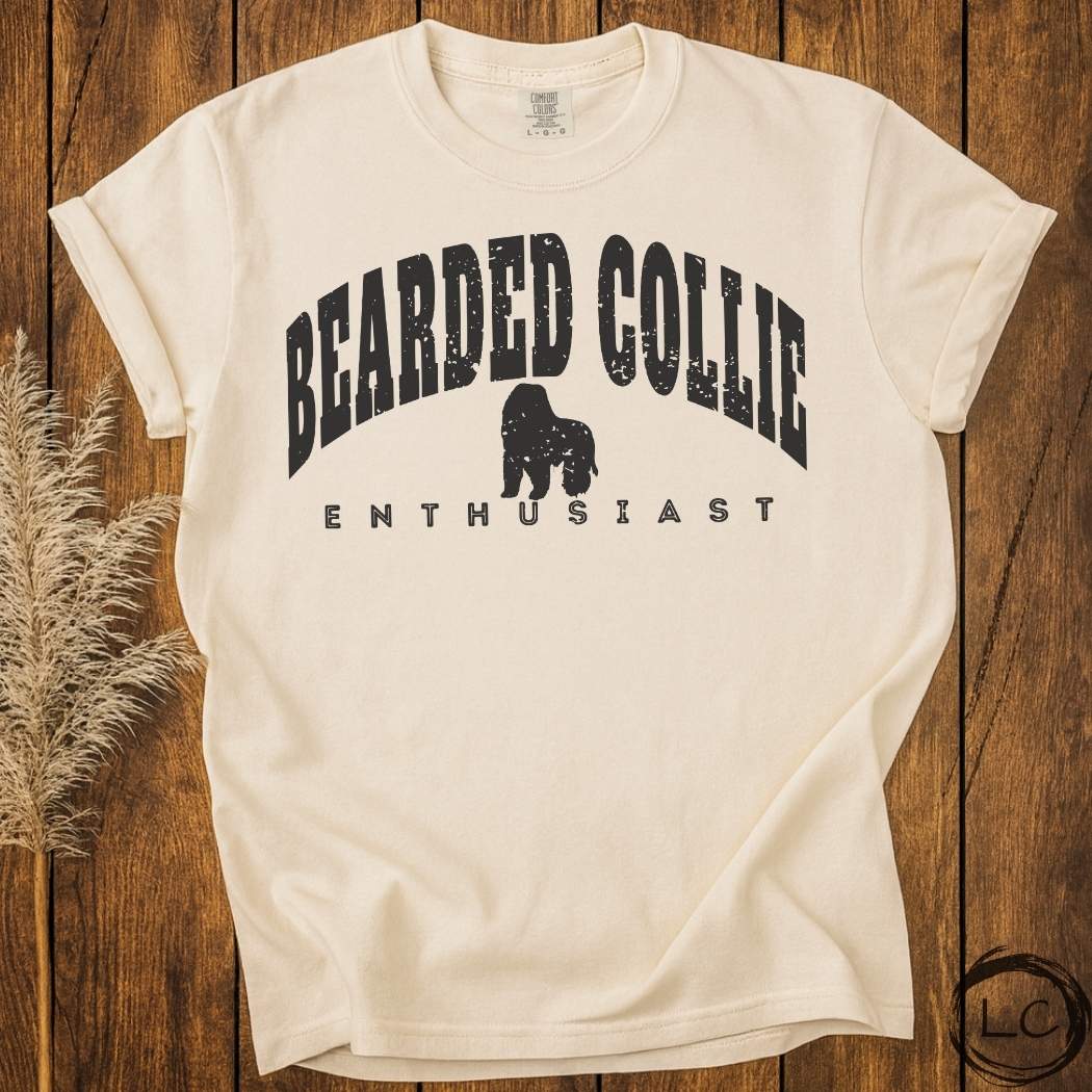 Bearded Collie Enthusiast T-Shirt
