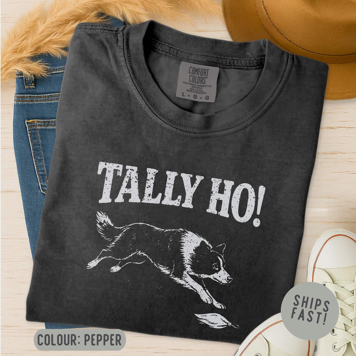Border Collie Running FastCAT T-Shirt