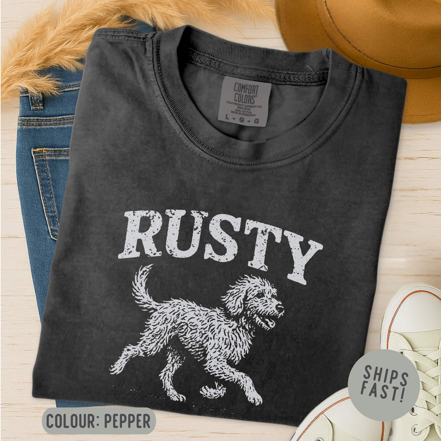 Irish Doodle Rusty T-Shirt