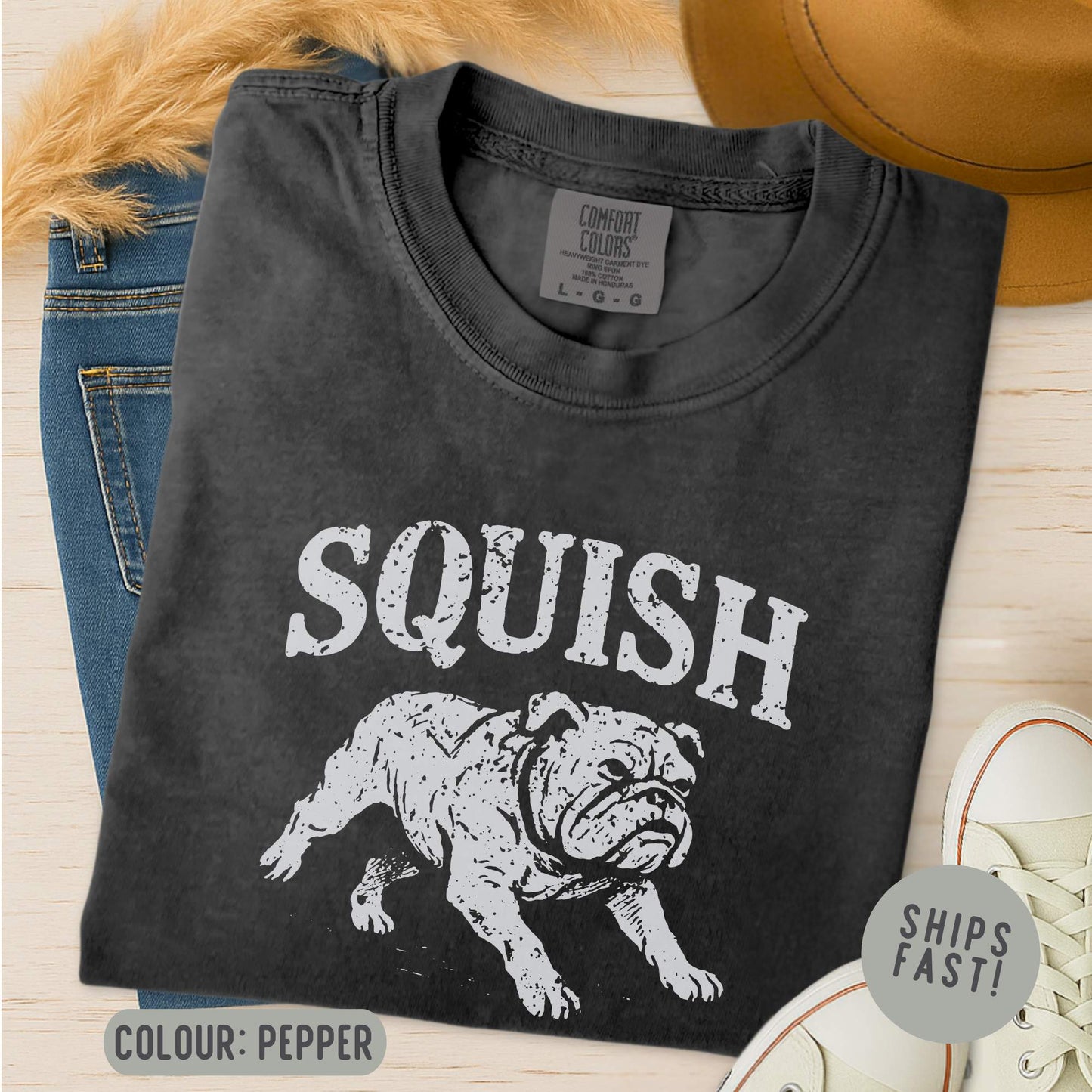 English Bulldog Squish T-Shirt