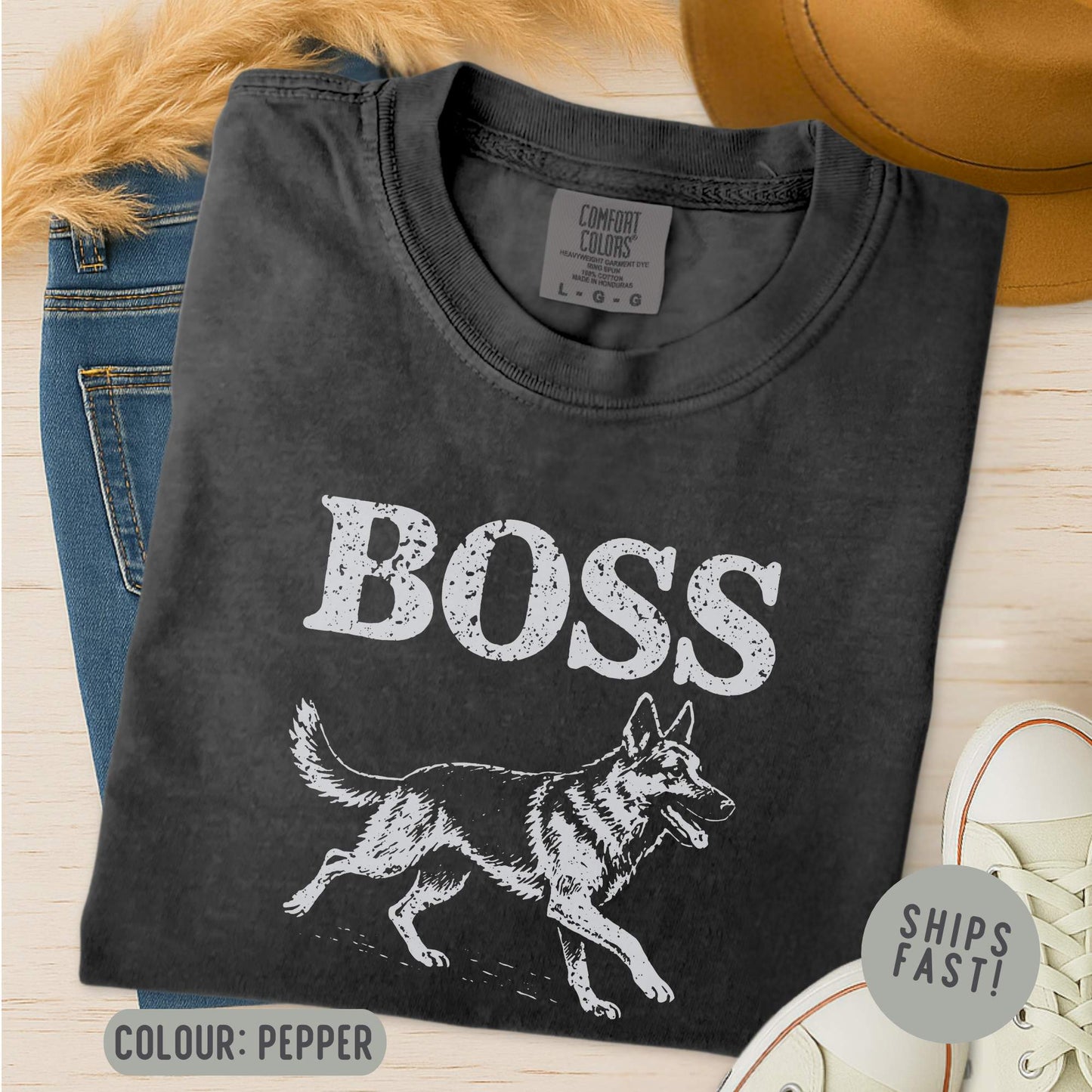 German Shepherd Boss T-Shirt