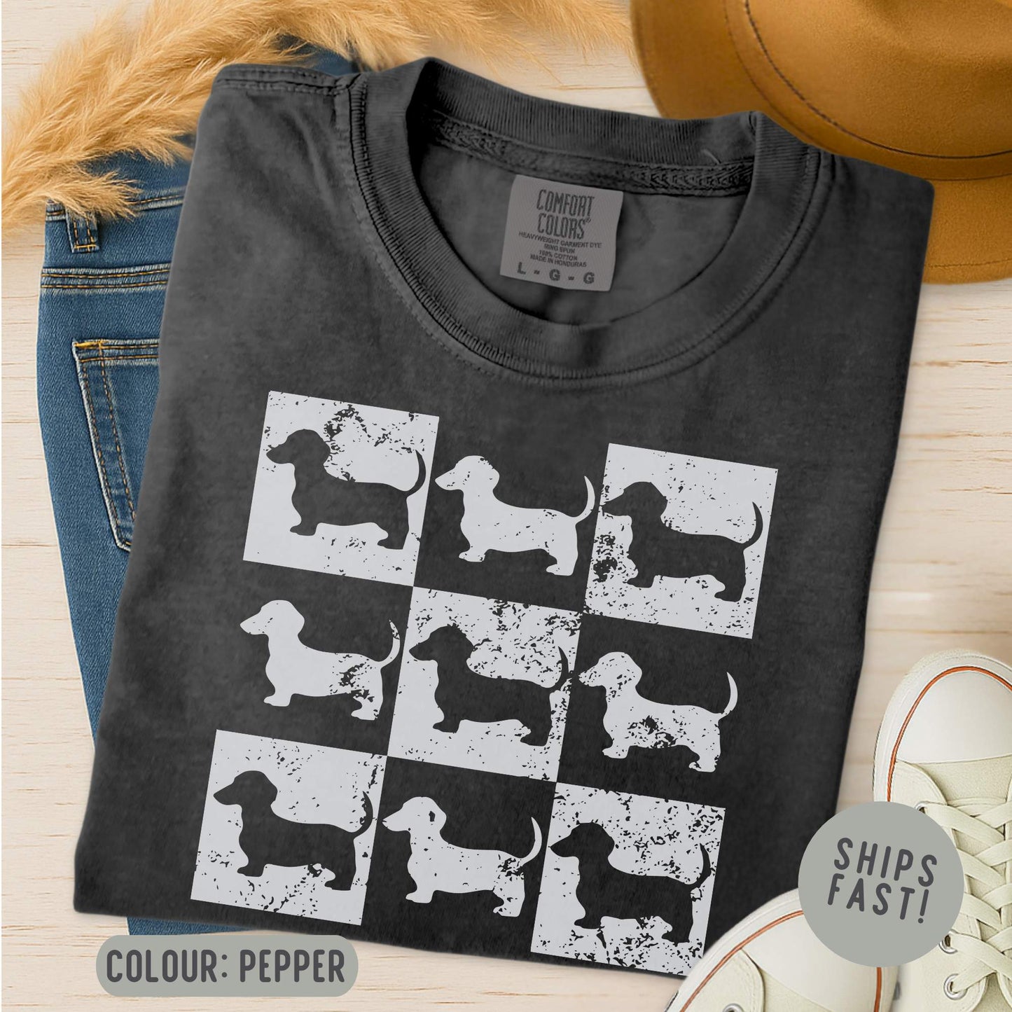 Comfort Colors Dachshund T-Shirt