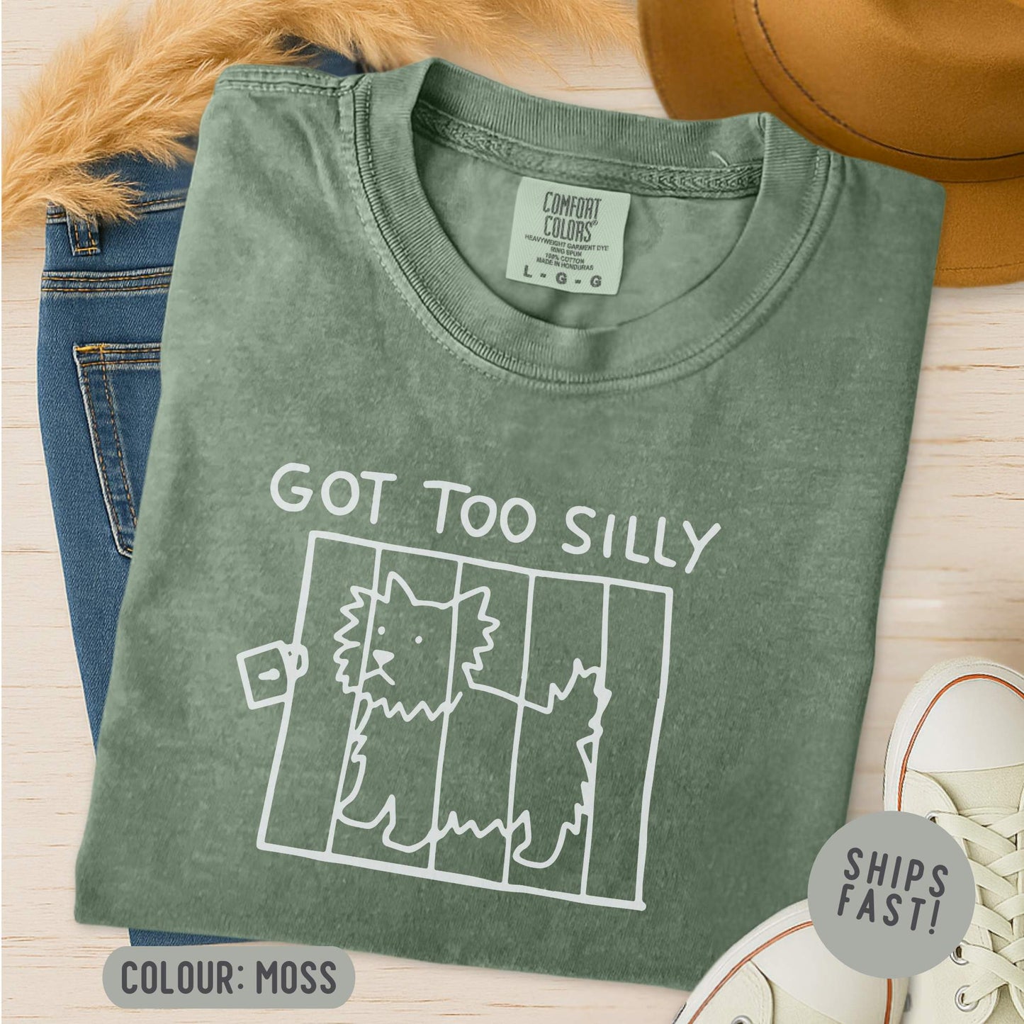 Westie Got Too Silly T-Shirt