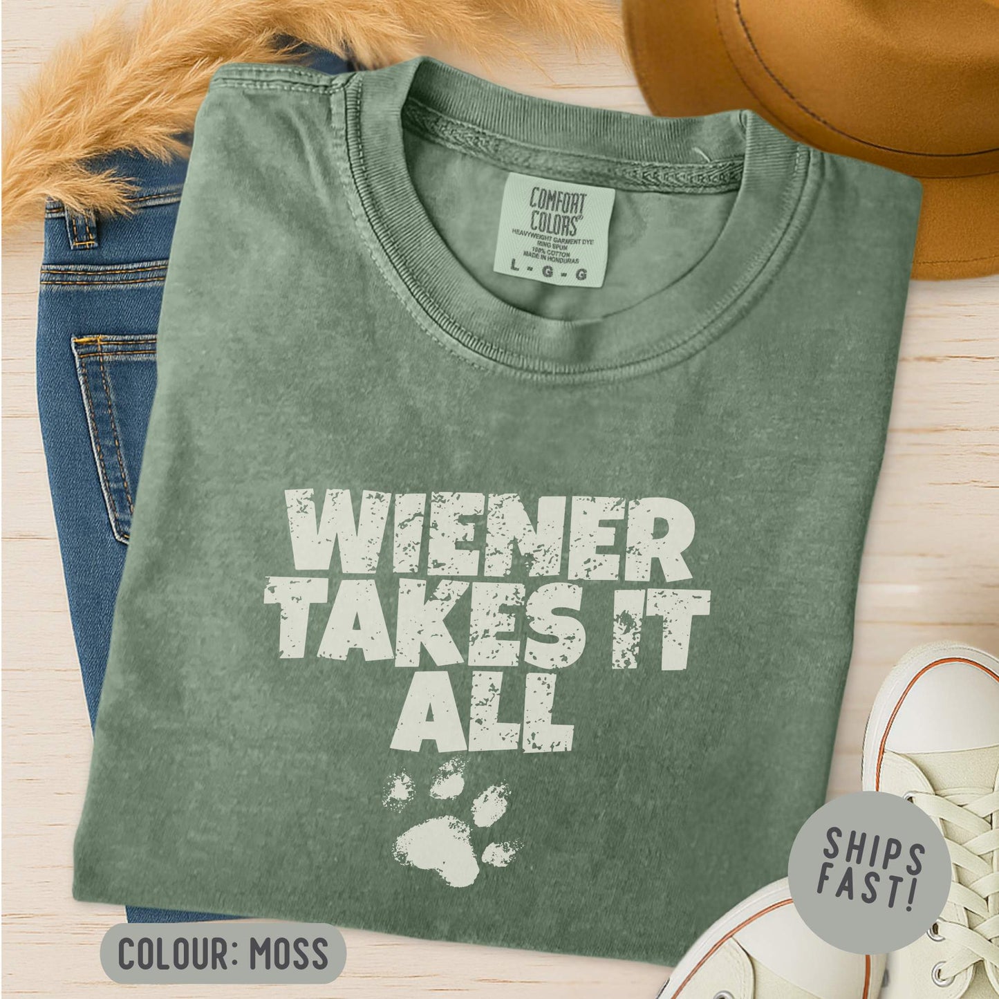 Wiener Takes IT All T-Shirt