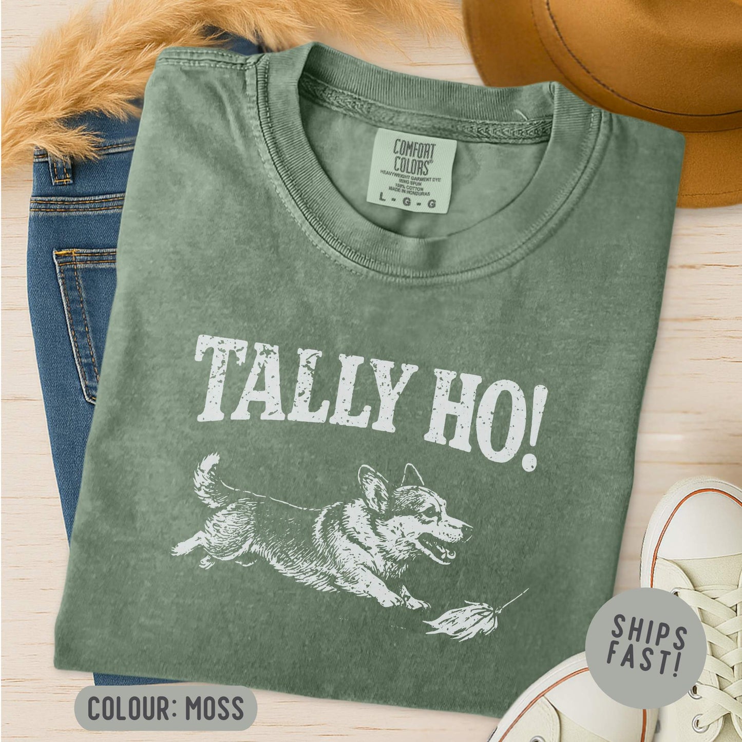 Pembroke Welsh Corgi Running FastCAT T-Shirt
