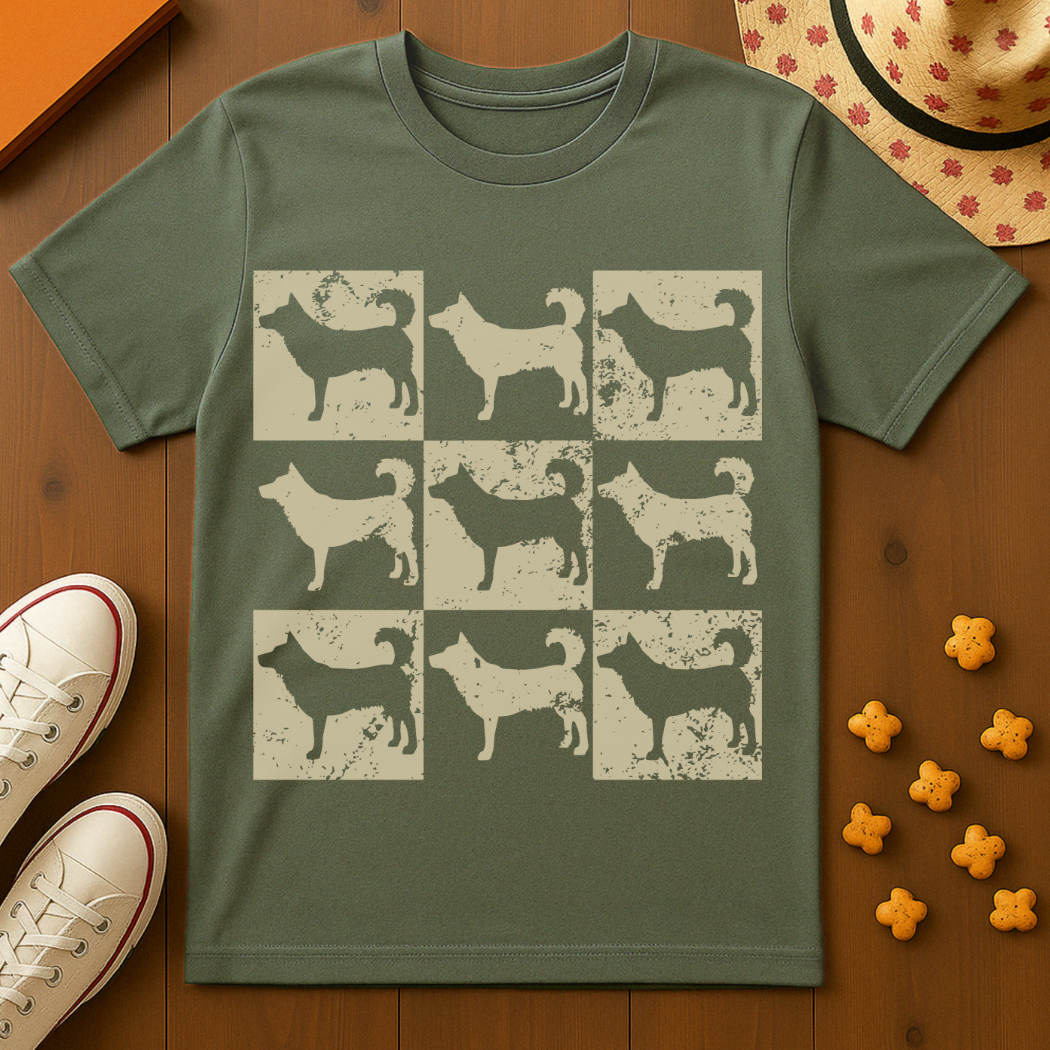 Husky Print T-Shirt