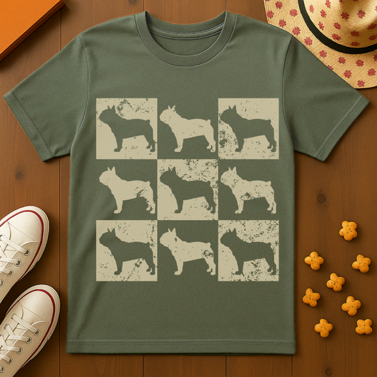 French Bulldog Print T-Shirt