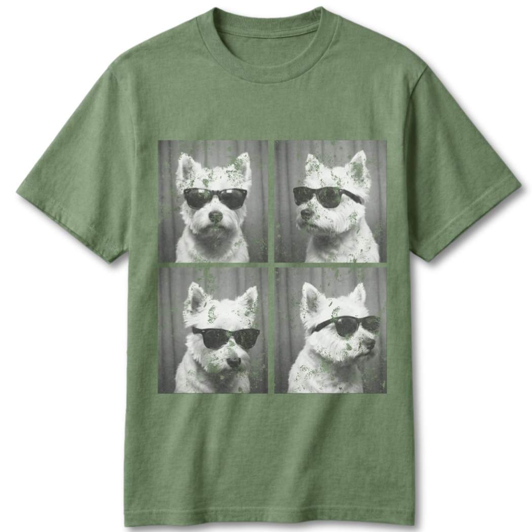 Westie Photo Booth T-Shirt